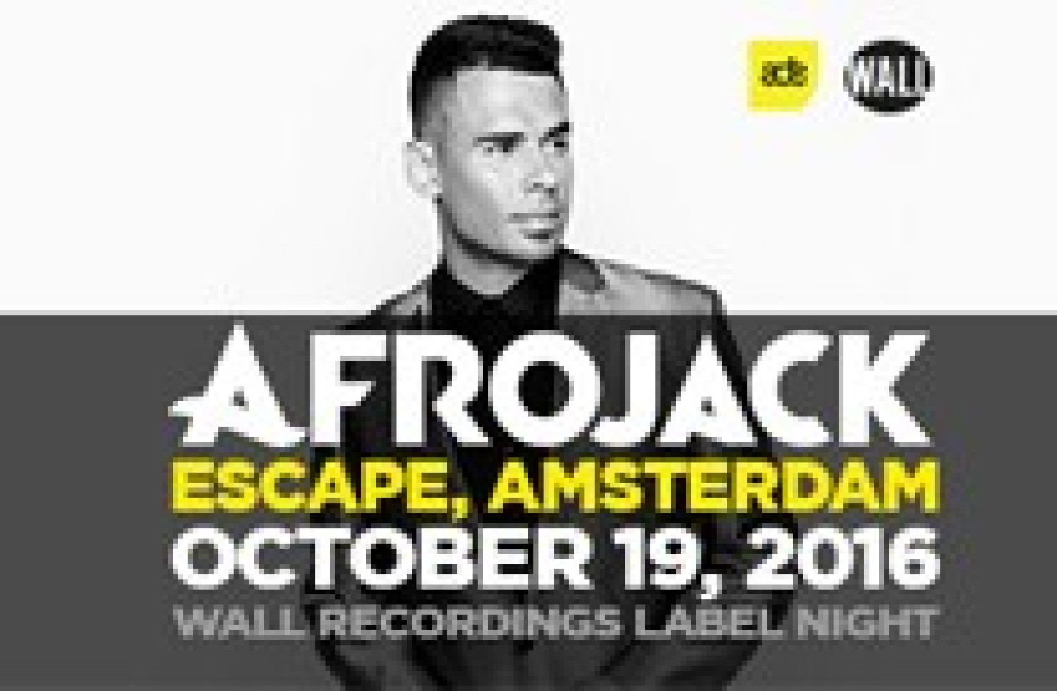 Party nieuws: Afrojack op woensdag 19 oktober in Escape
