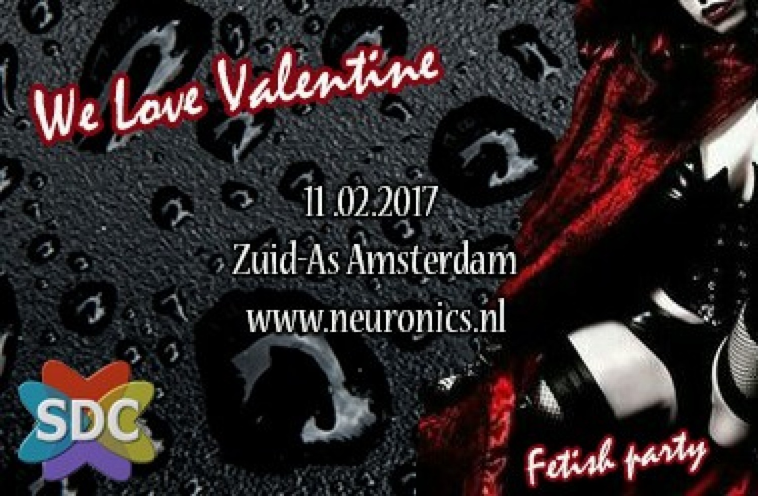 Party nieuws: Erotische Fetish Party: We Love Valentine op 11 februari!